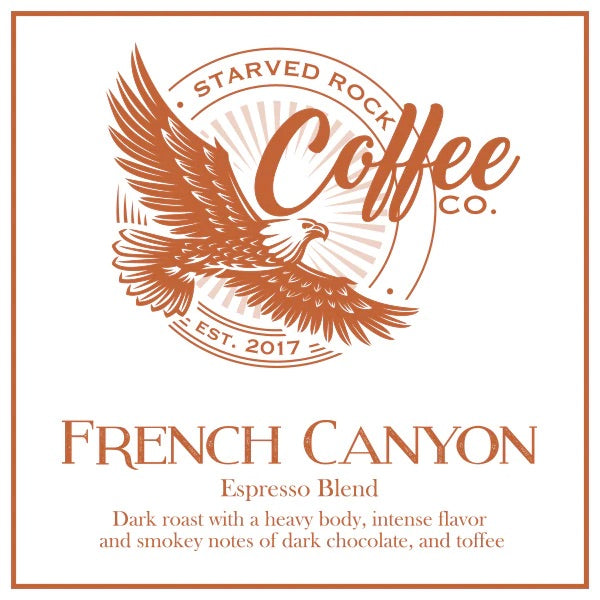 Brewing French Canyon Espresso Blend